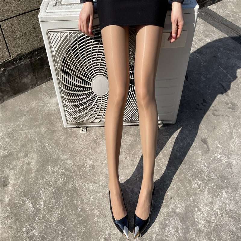 High Elastic Water Light Horse Oil Socks Reflective Women - Sophinity