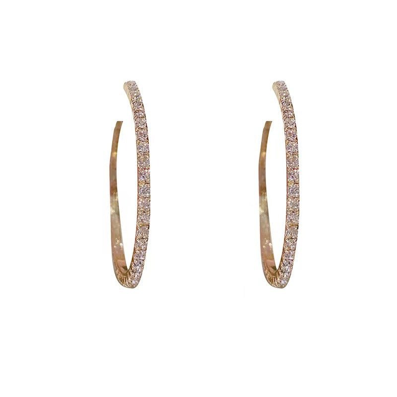 Simple Hoop Earrings Women - Sophinity