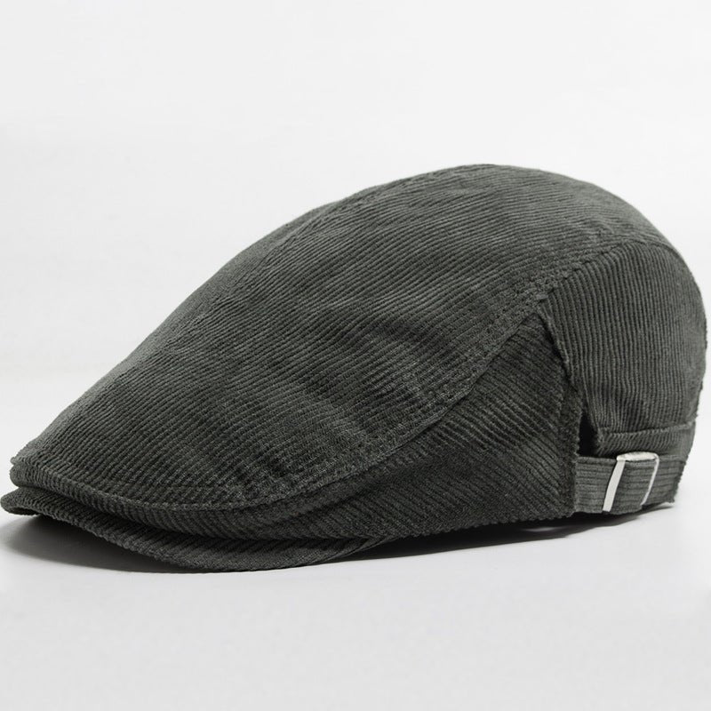 Autumn And Winter Corduroy With Two Hats - Sophinity