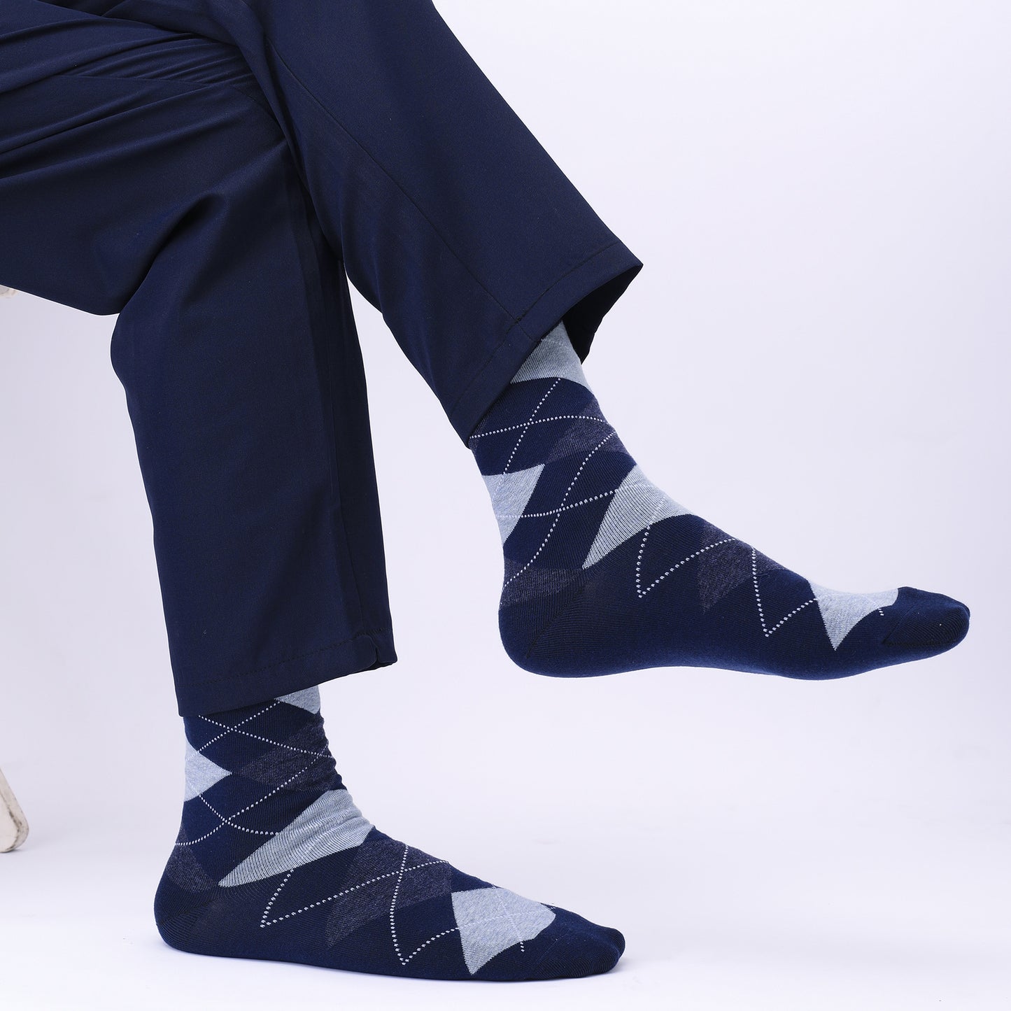 Plus Size Men's Socks Long Deodorant Cotton - Sophinity