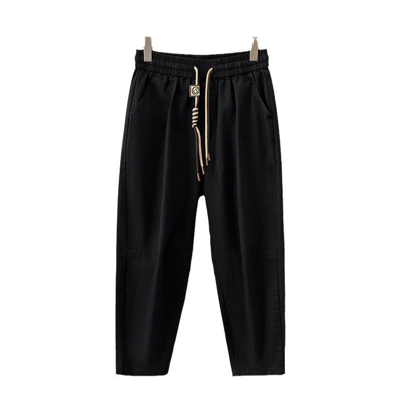 Plus Size Elastic Waist Simple Women - Sophinity