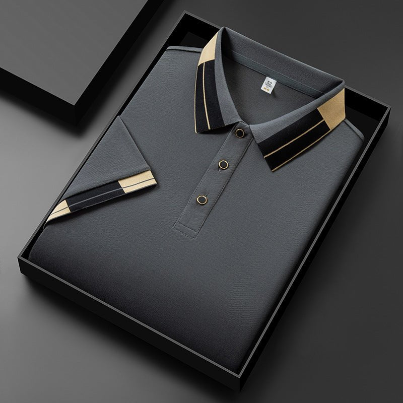 Men's Casual All - matching Summer Lapels Short Sleeve - Sophinity