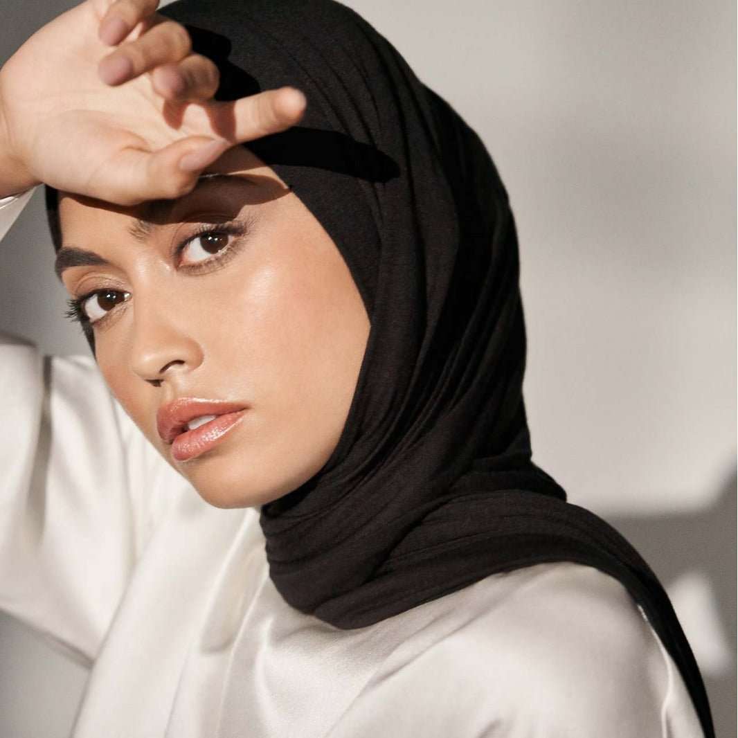 Malaysia Pure Color Modal Curling Mercerized Cotton Scarf - Sophinity