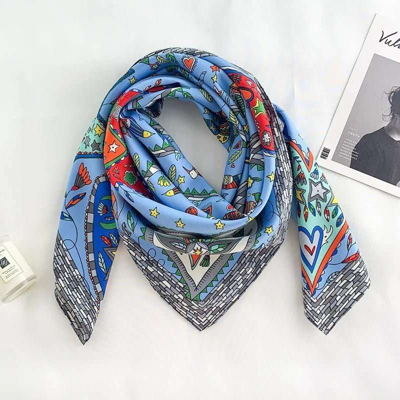 Large Kerchief Women's Spring And Autumn Fashion Printing - Sophinity