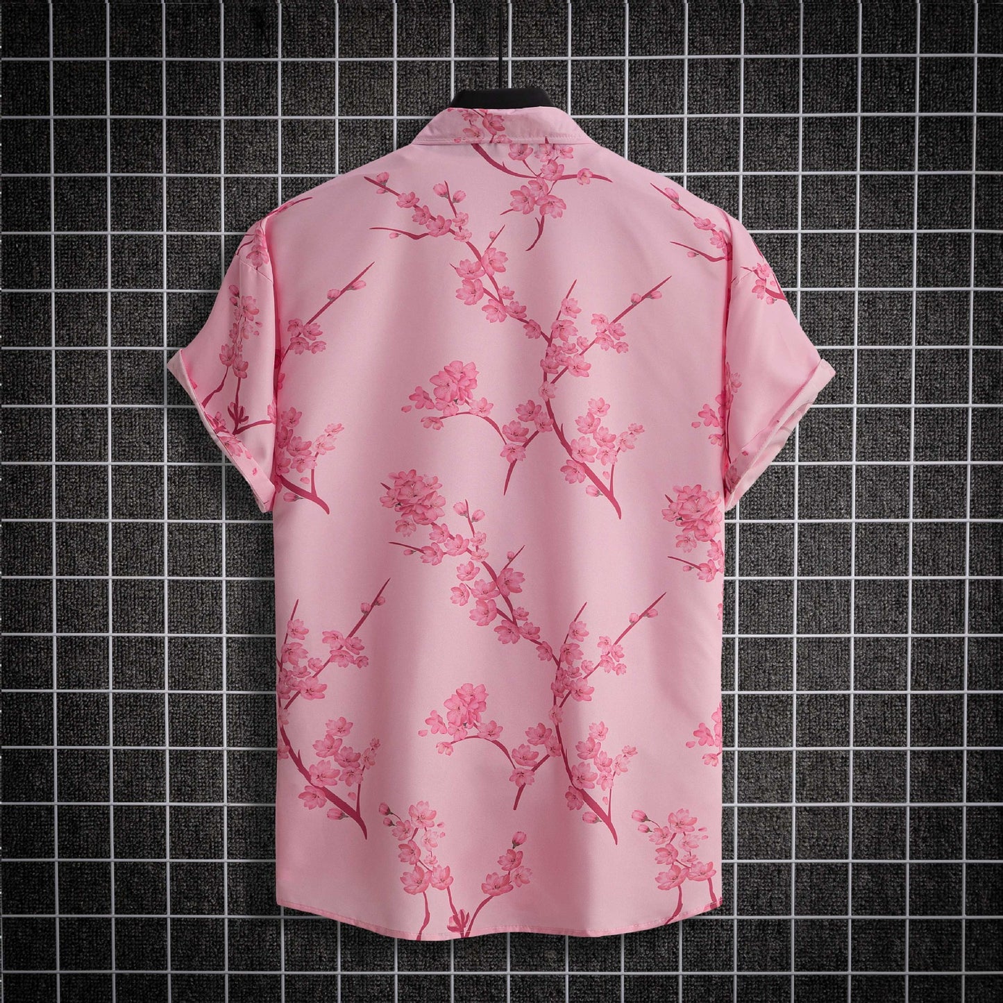 Digital Printing Floral Short Sleeve Shirt - Sophinity