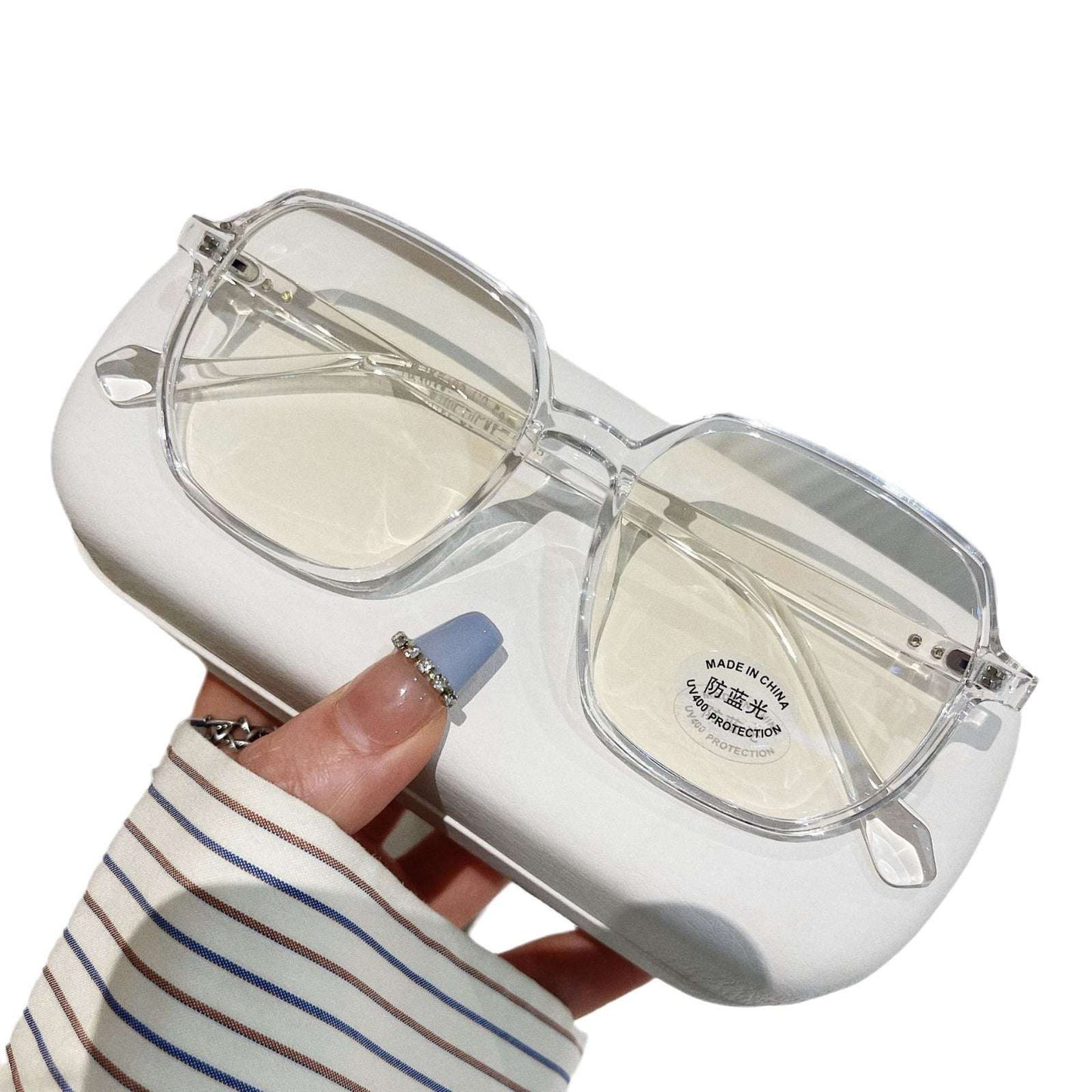 Square Concave Shape Myopia Glasses Rim Men And Women - Sophinity