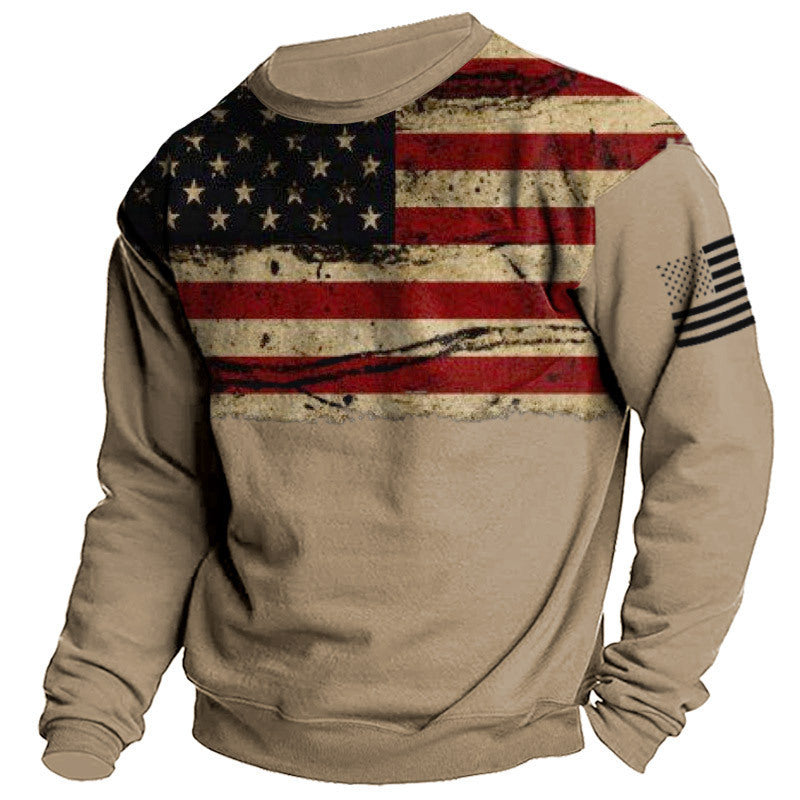 Men's Street Sports Fashion Round Neck Sweater - Sophinity