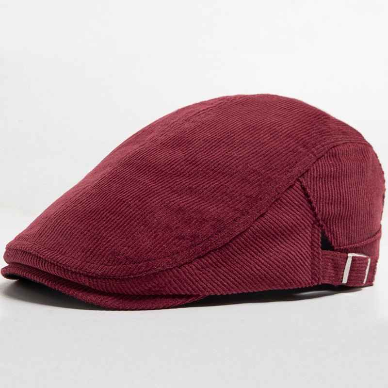 Autumn And Winter Corduroy With Two Hats - Sophinity