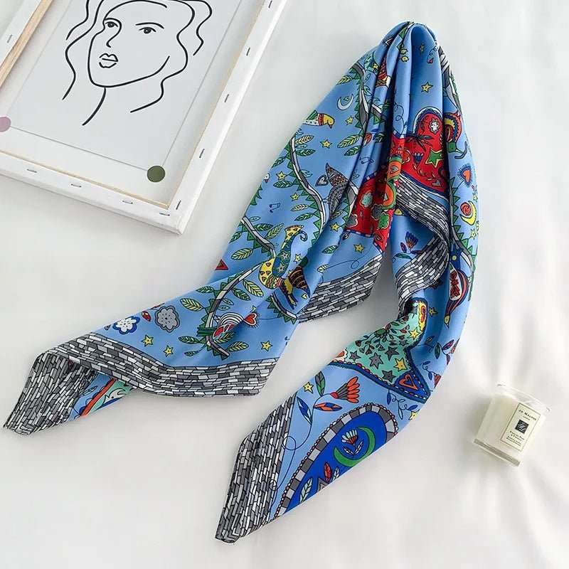 Large Kerchief Women's Spring And Autumn Fashion Printing - Sophinity