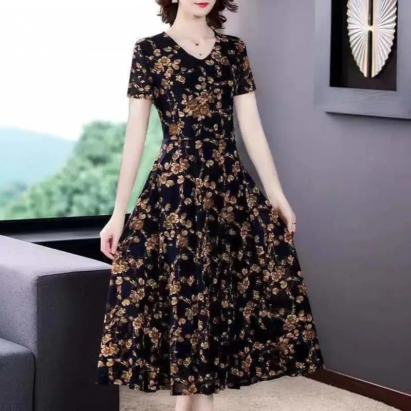 Dress High - end Western Style Plus Size Women - Sophinity