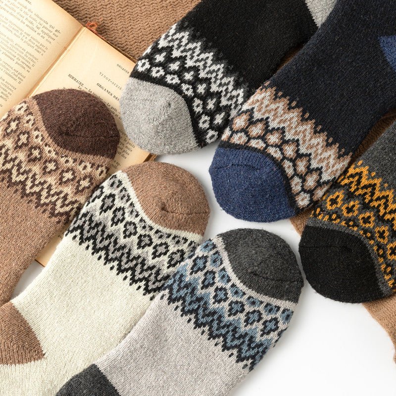 Men's And Women's British Style Extra Thick Thermal Socks - Sophinity