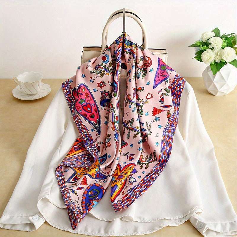 Large Kerchief Women's Spring And Autumn Fashion Printing - Sophinity