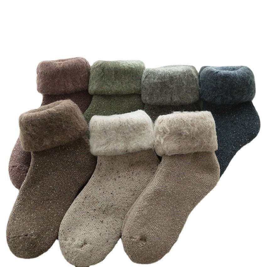Winter Thick Wool Lined Warm Stockings - Sophinity