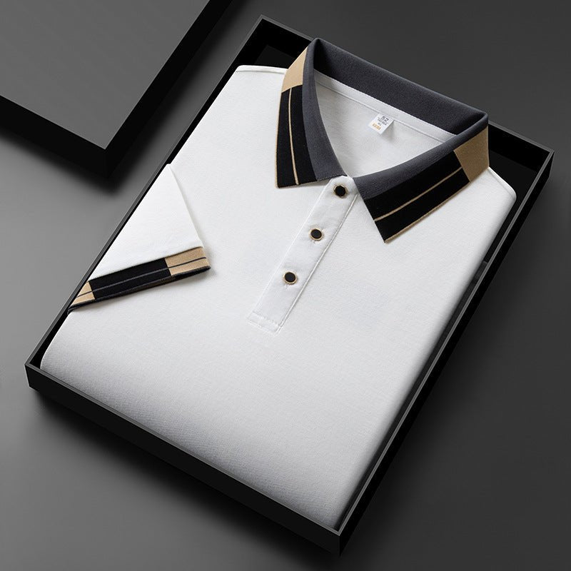 Men's Casual All - matching Summer Lapels Short Sleeve - Sophinity