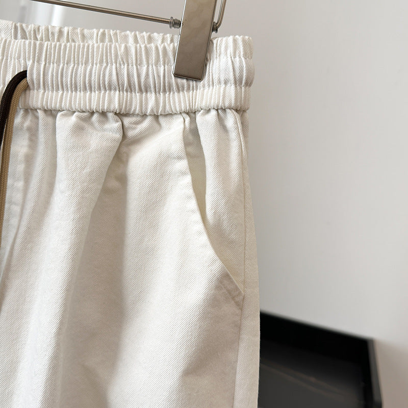 Plus Size Elastic Waist Simple Women - Sophinity