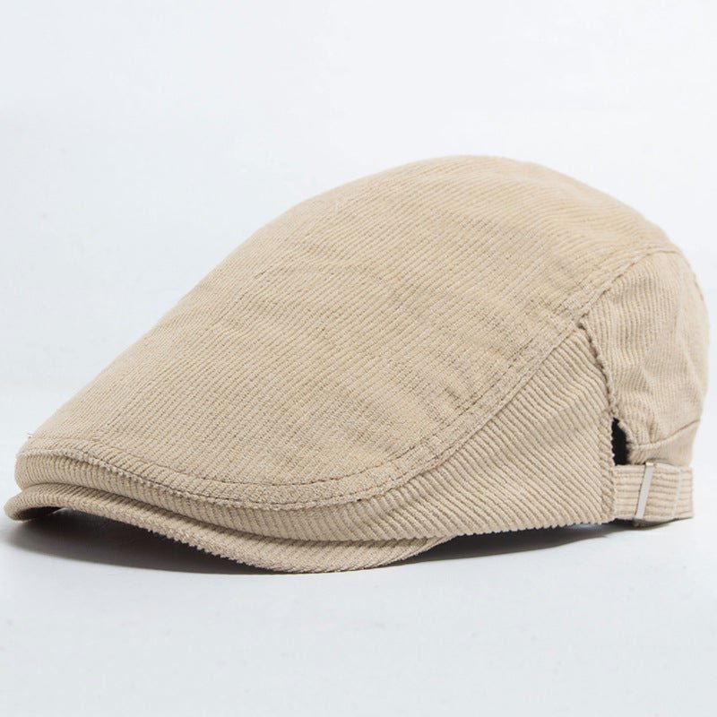 Autumn And Winter Corduroy With Two Hats - Sophinity
