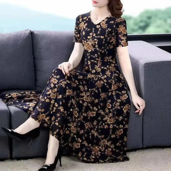 Dress High - end Western Style Plus Size Women - Sophinity