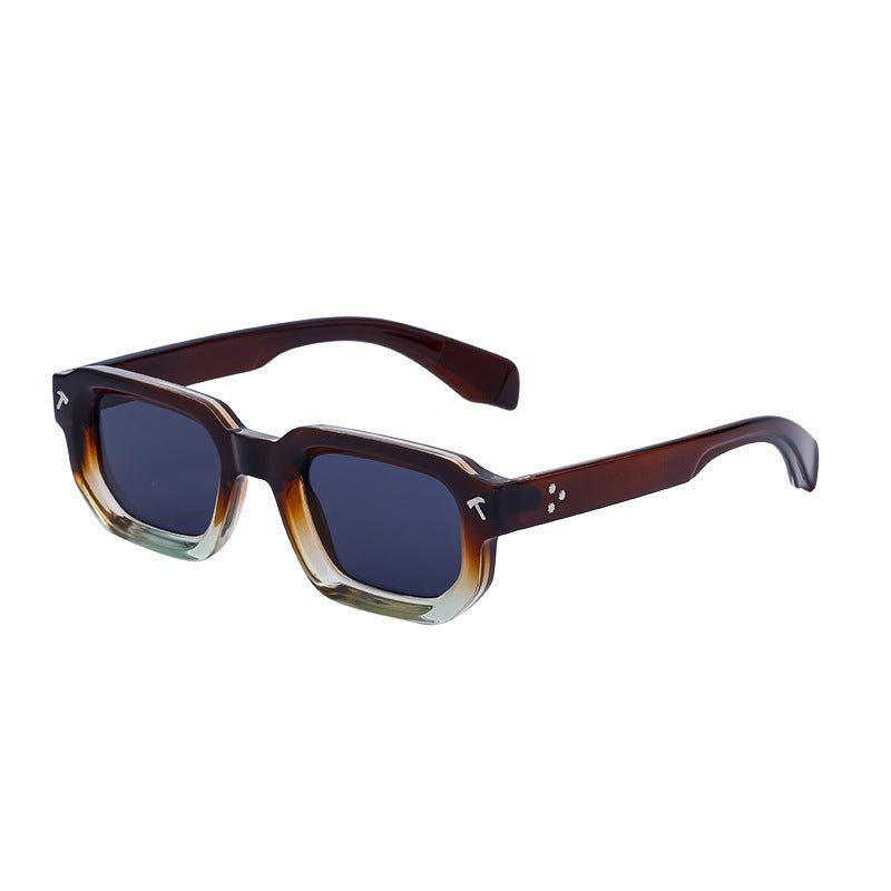 Square Frame Sunglasses Men's Advanced Driving Small Frame Sunglasses Men - Sophinity