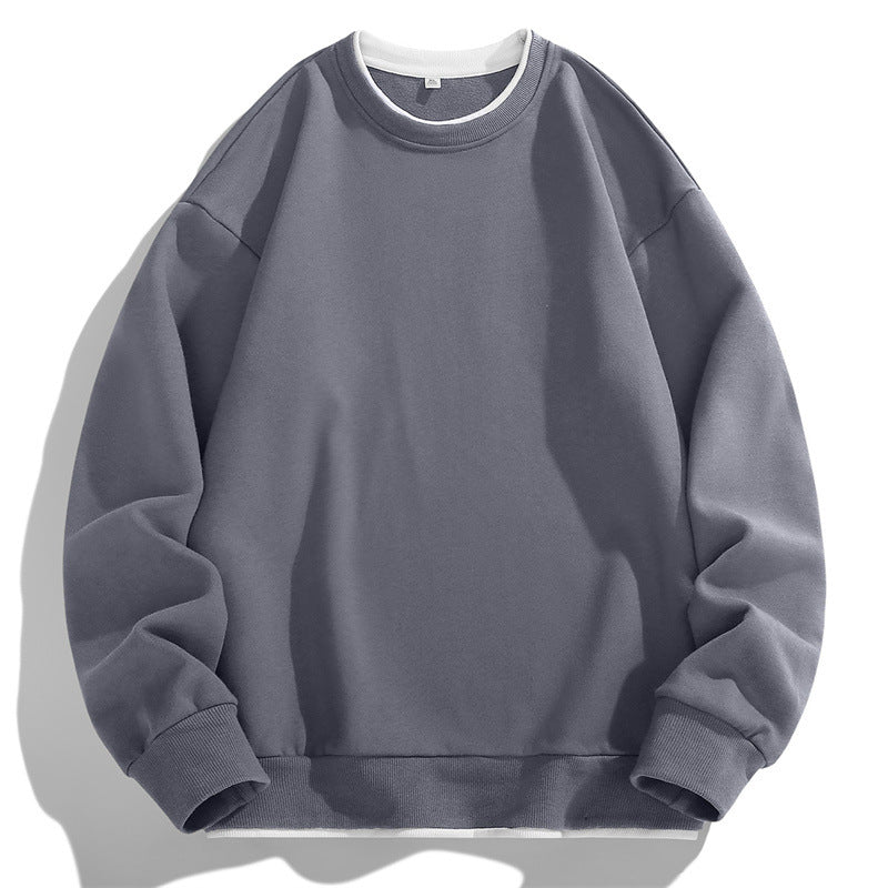 Round Neck Simple Casual Fashion Brand Loose Sweater - Sophinity
