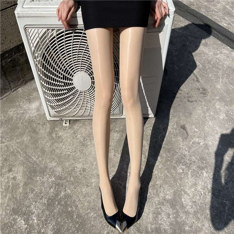 High Elastic Water Light Horse Oil Socks Reflective Women - Sophinity