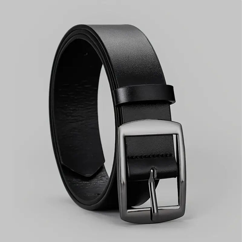 Men's Pin Buckle PU Microfiber Eyelet Belt Fashion Casual Belt - Sophinity