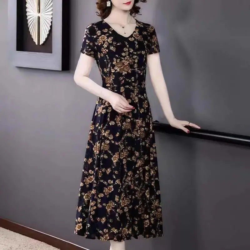 Dress High - end Western Style Plus Size Women - Sophinity