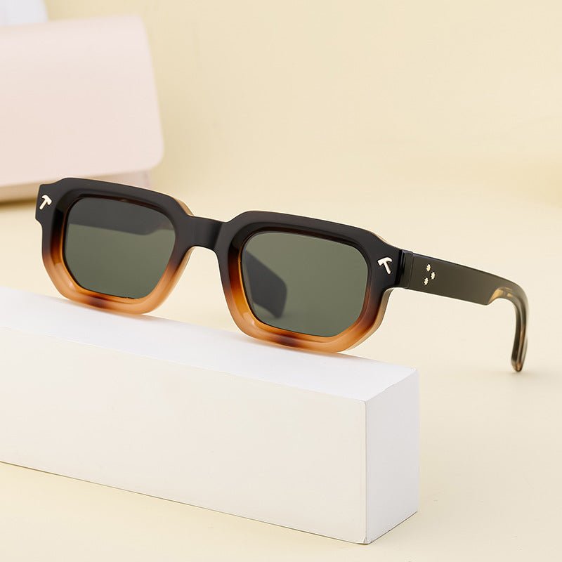 Square Frame Sunglasses Men's Advanced Driving Small Frame Sunglasses Men - Sophinity