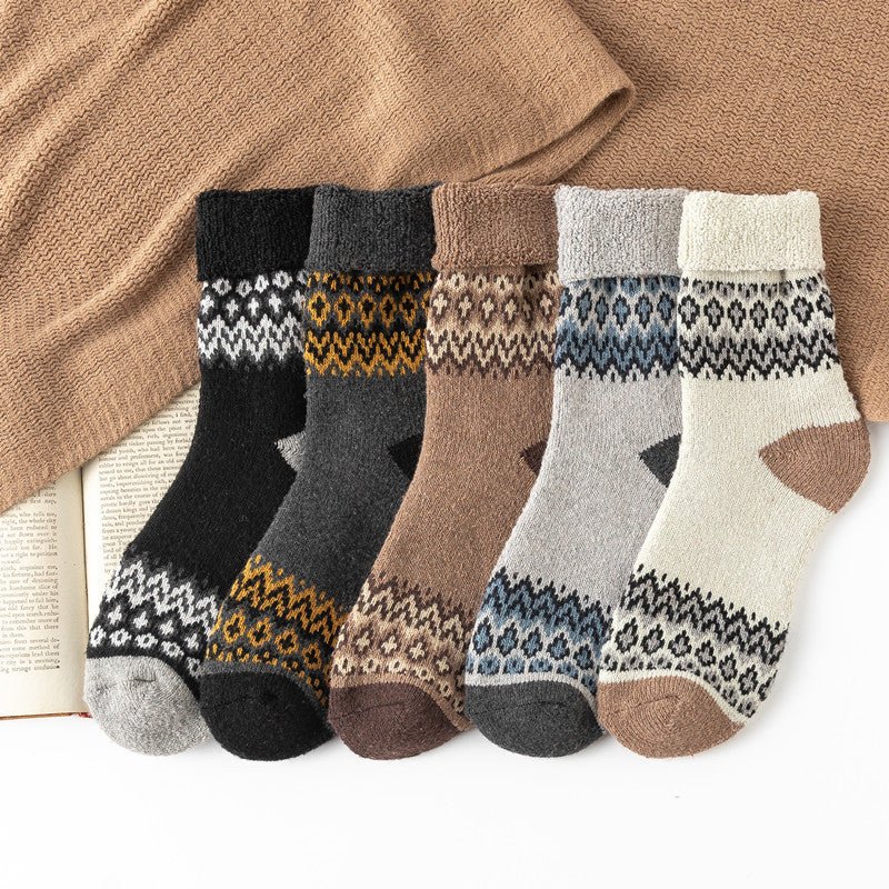 Men's And Women's British Style Extra Thick Thermal Socks - Sophinity