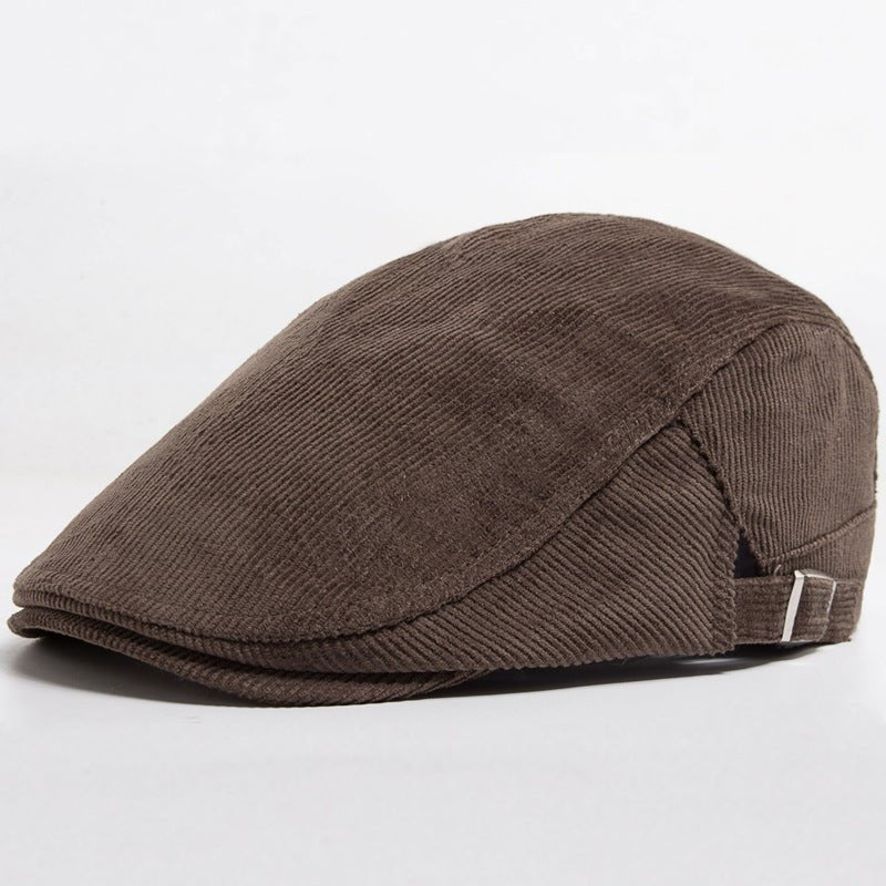 Autumn And Winter Corduroy With Two Hats - Sophinity