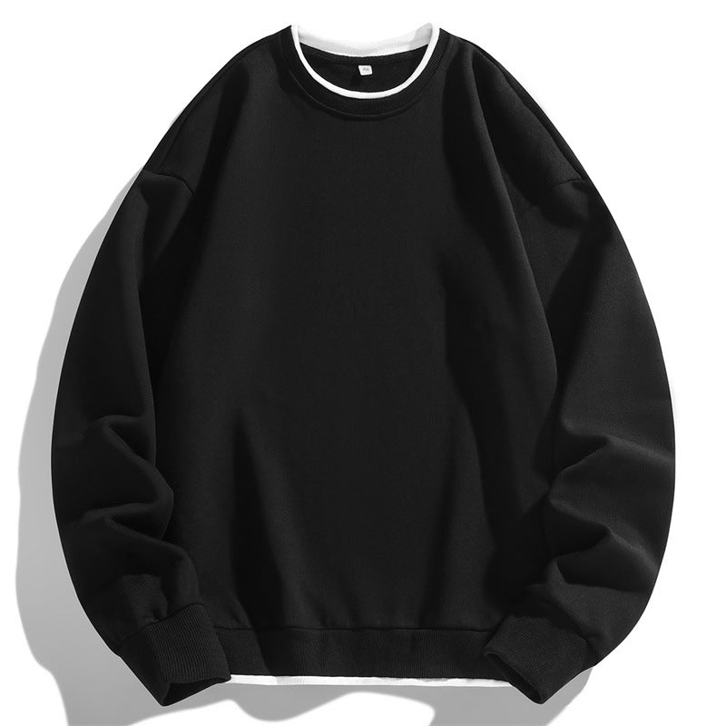 Round Neck Simple Casual Fashion Brand Loose Sweater - Sophinity