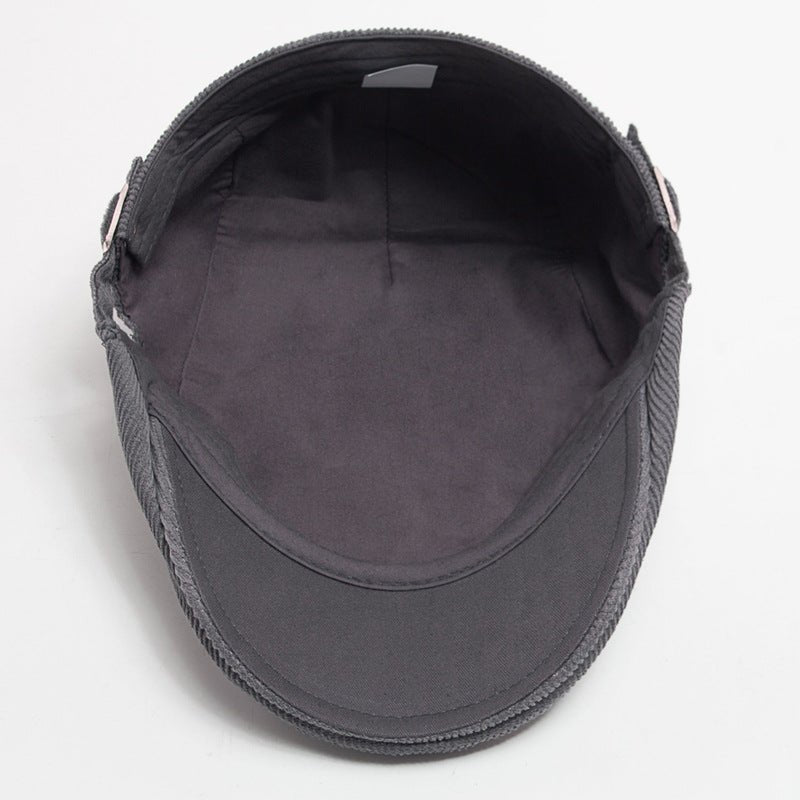 Autumn And Winter Corduroy With Two Hats - Sophinity