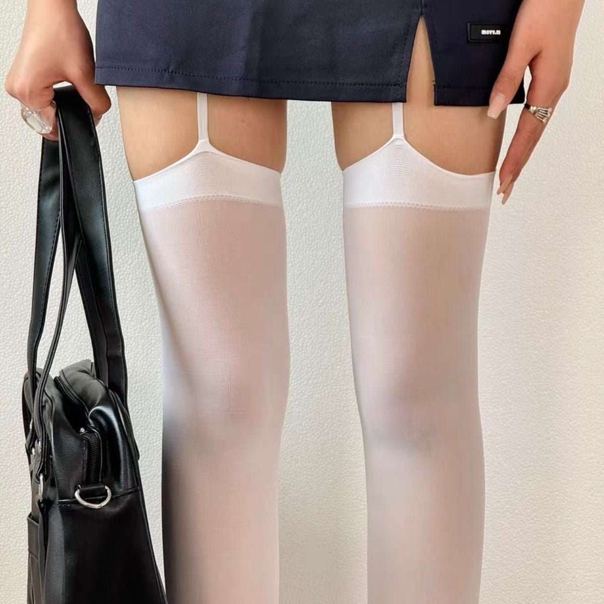 Sub - culture Self - made Personalized Sling Integrated Knee Socks - Sophinity