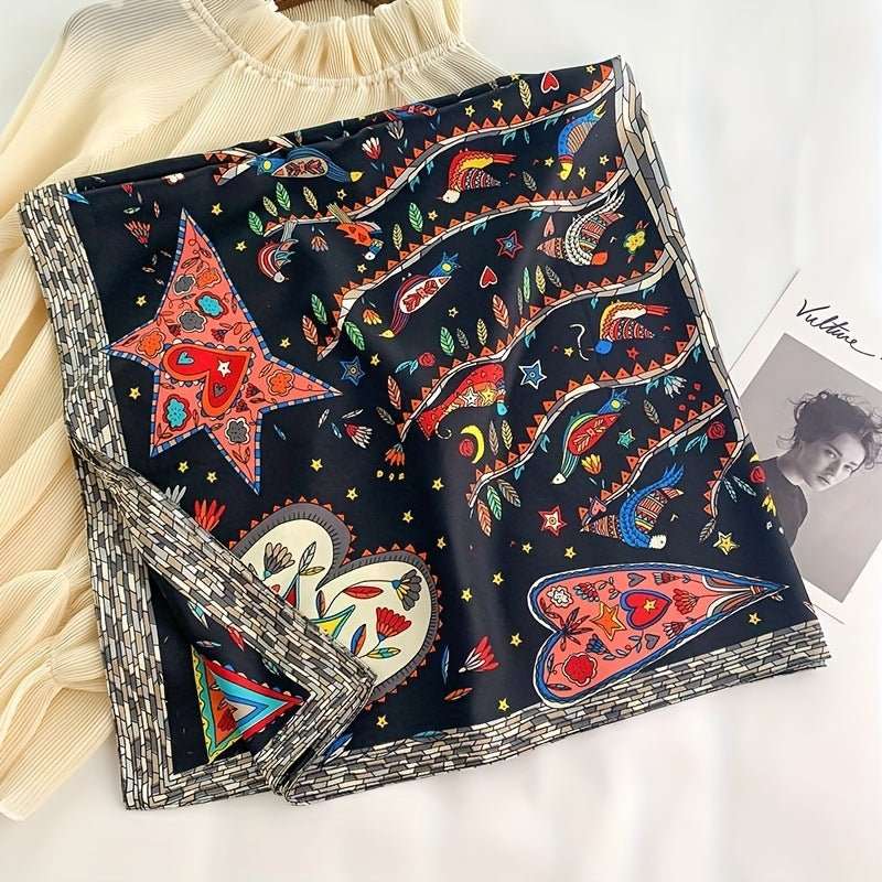 Large Kerchief Women's Spring And Autumn Fashion Printing - Sophinity