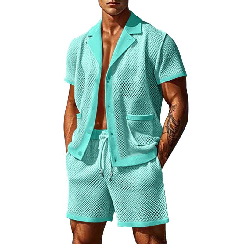 Mesh Breathable Cool Casual Suit - Sophinity