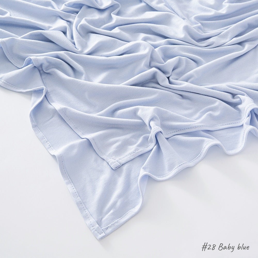 Malaysia Pure Color Modal Curling Mercerized Cotton Scarf - Sophinity