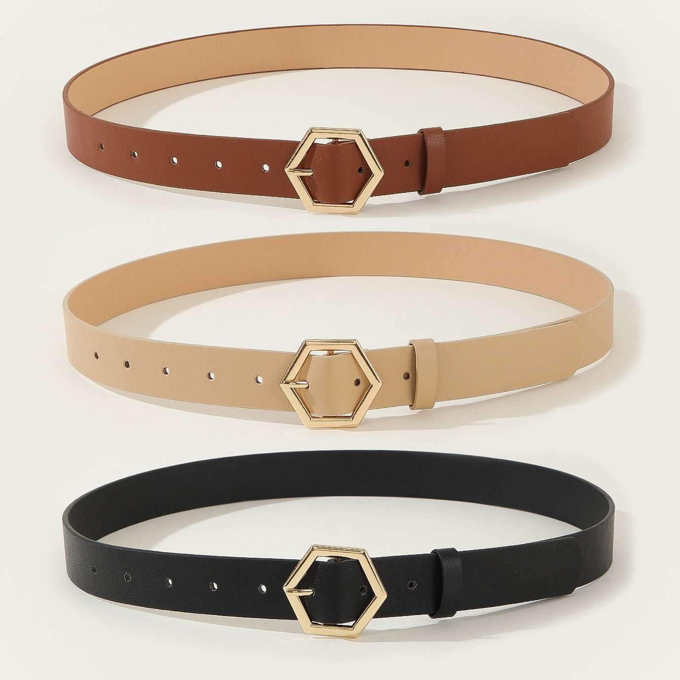 Women's Hexangular Star Casual All - Match Belt - Sophinity