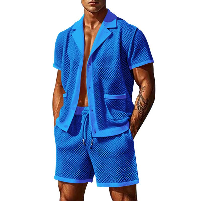 Mesh Breathable Cool Casual Suit - Sophinity