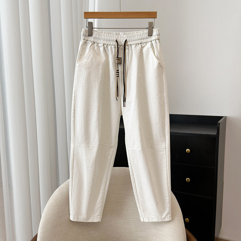 Plus Size Elastic Waist Simple Women - Sophinity