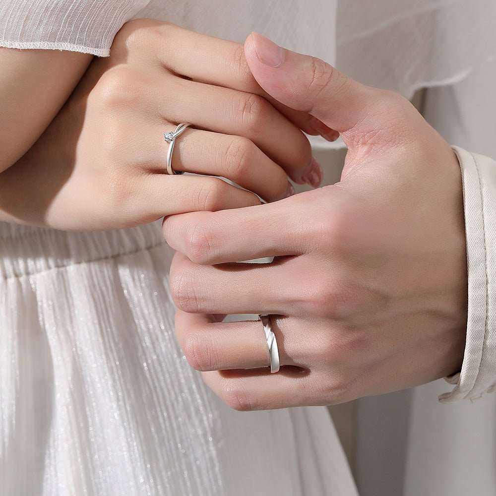 Meteor Galaxy Couple Ring For Men And Women - Sophinity