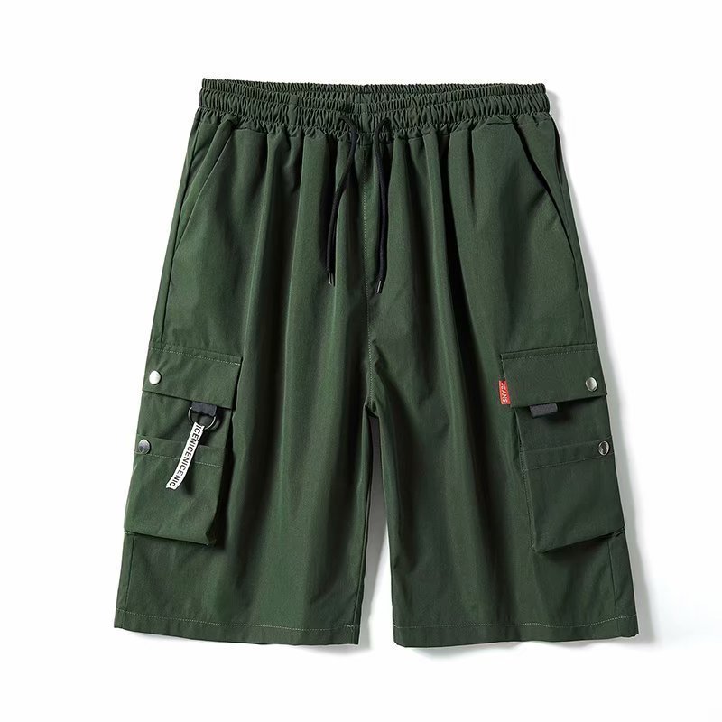 Korean Style Loose Multi - pocket Cargo Pants - Sophinity