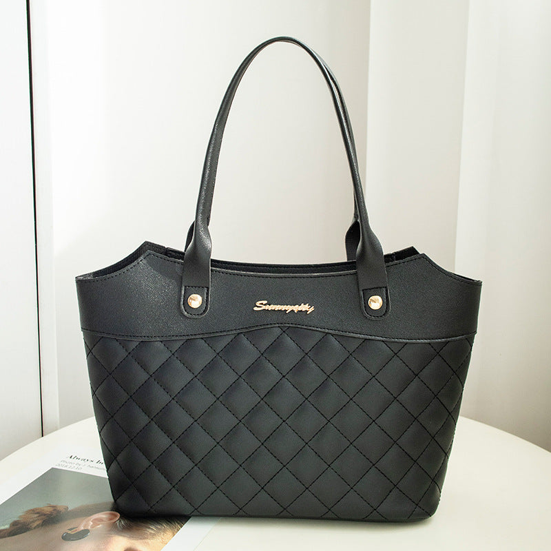 Rhombus Handbag Women Shopping Shoulder Crossbody Bags - Sophinity
