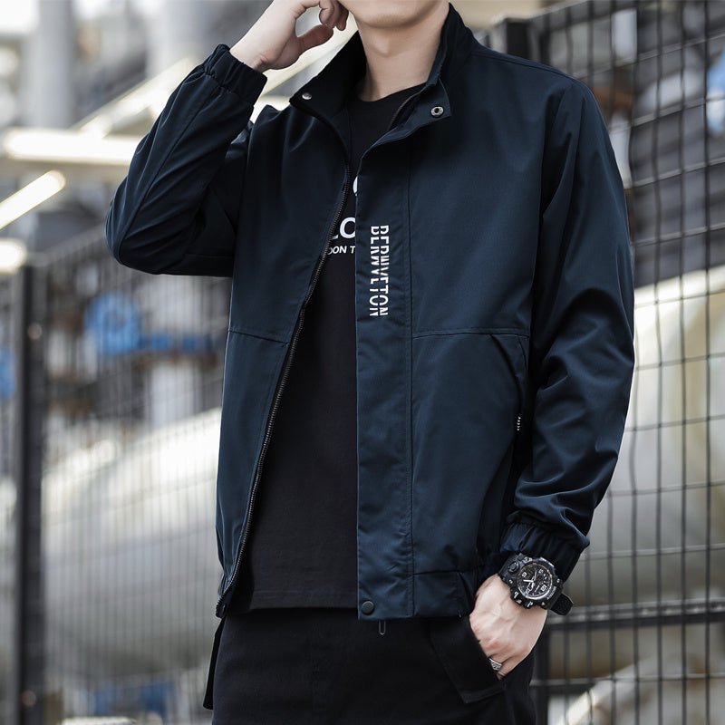 Casual Jacket Men Baseball Uniform Trendy Top Clothes - Sophinity
