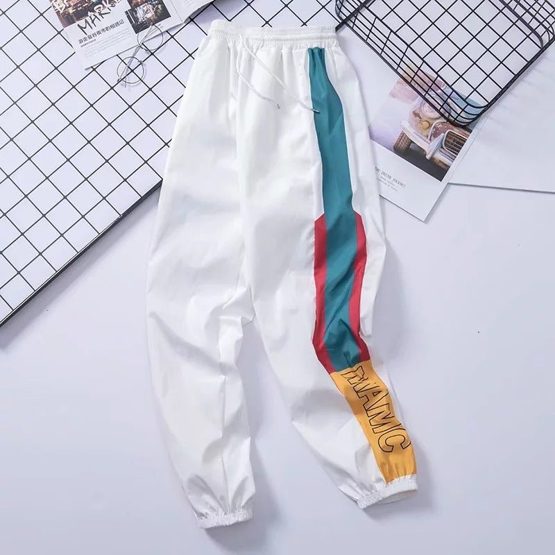 Colorblock Loose Harem Pants - Sophinity