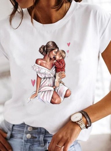 Women's Love Beauty Hip Hop Short Sleeve T Shirt - Sophinity