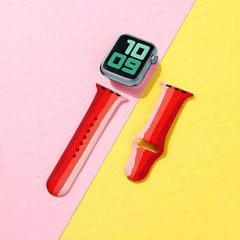 Simple And Creative Colorful Silicone Replacement Strap - Sophinity