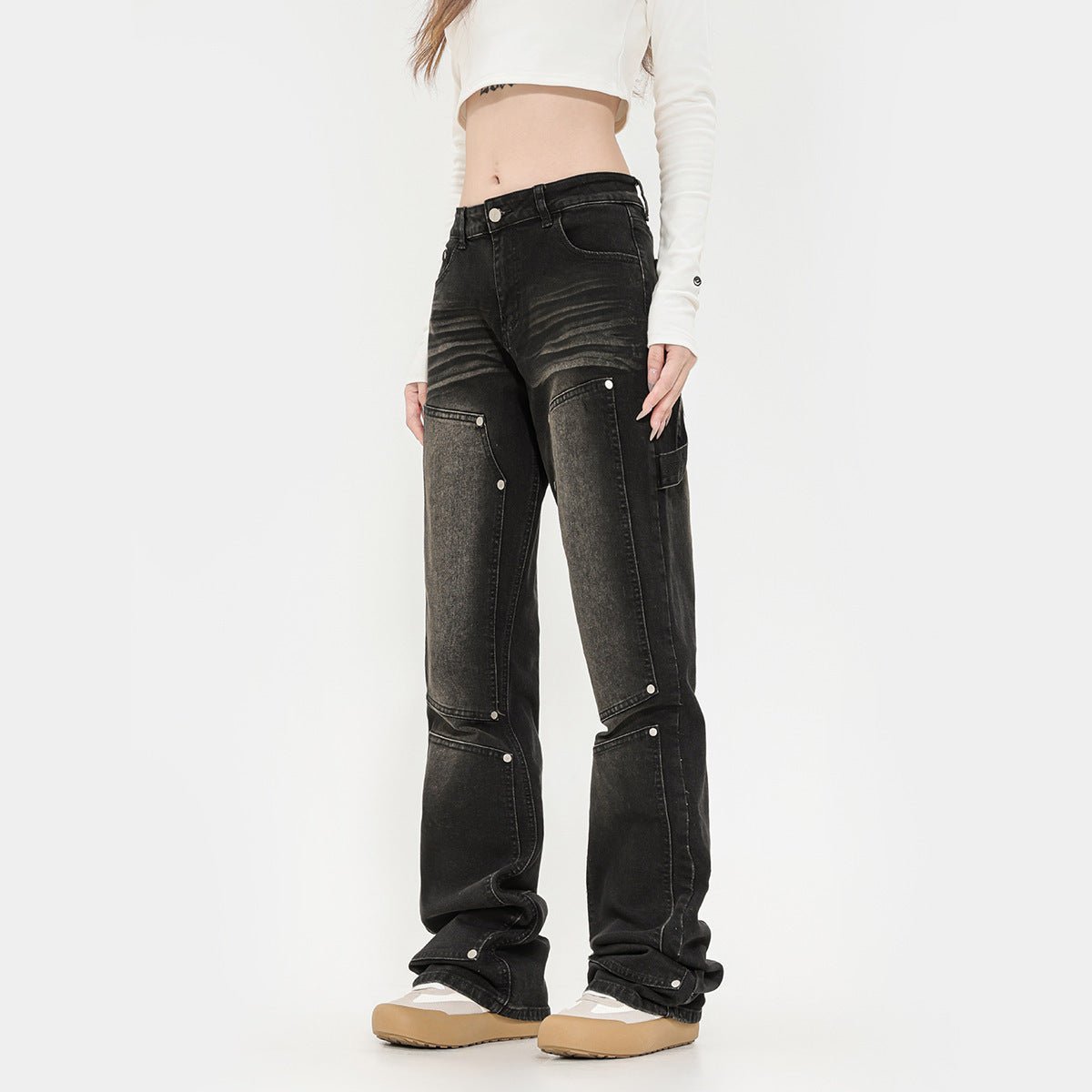 Washed High Street Vintage Jeans Men's Skinny Jeans - Sophinity