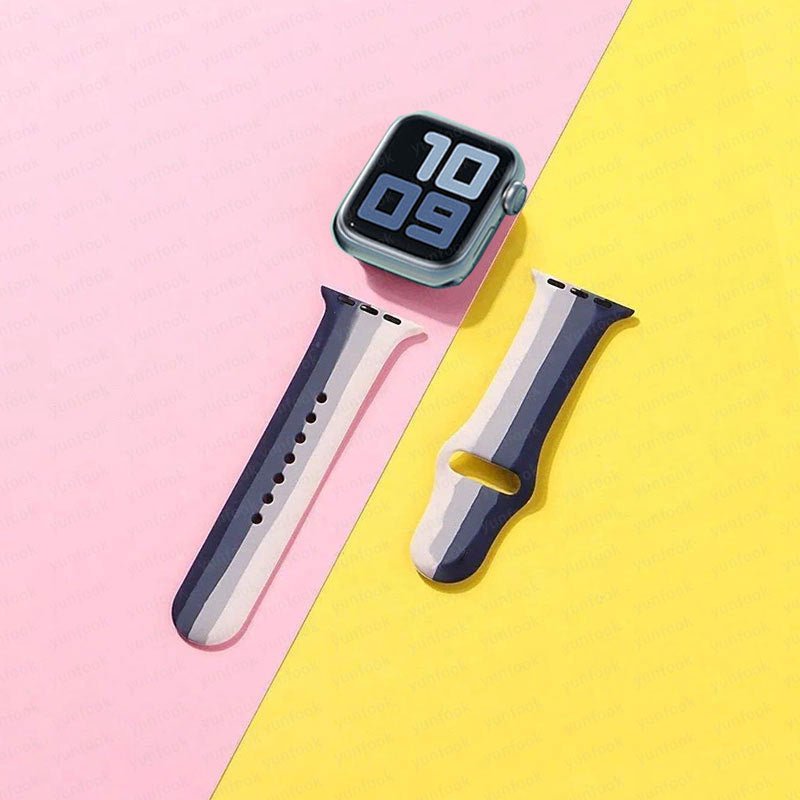 Simple And Creative Colorful Silicone Replacement Strap - Sophinity