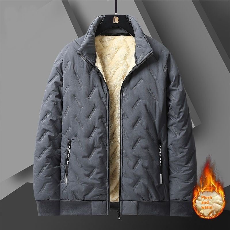 Vest For Middle - aged And Elderly People Warm Thickened Cotton Waistcoat Wool For Men - Sophinity