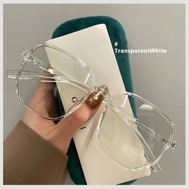 Large Frame Irregular Glasses Round Face Super Light Oversized - Sophinity