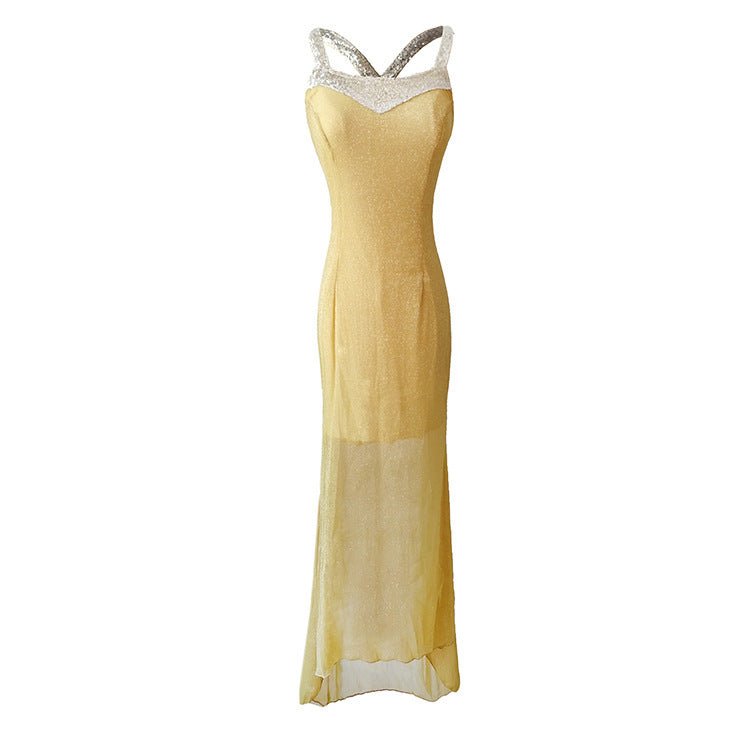 Women's Sequins Formal Dress Fashion - Sophinity